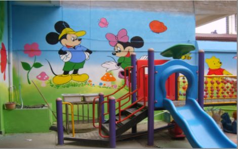 綦江区幼儿园室外彩绘